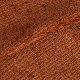 Set di 4 sedie da pranzo scandinave in tessuto ciniglia Terra Swift - Senza braccioli