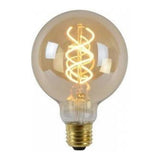 Lichtbronnen - Lichtbron Led Filament bol Ø9,5 amberkleurig - Dimehouse