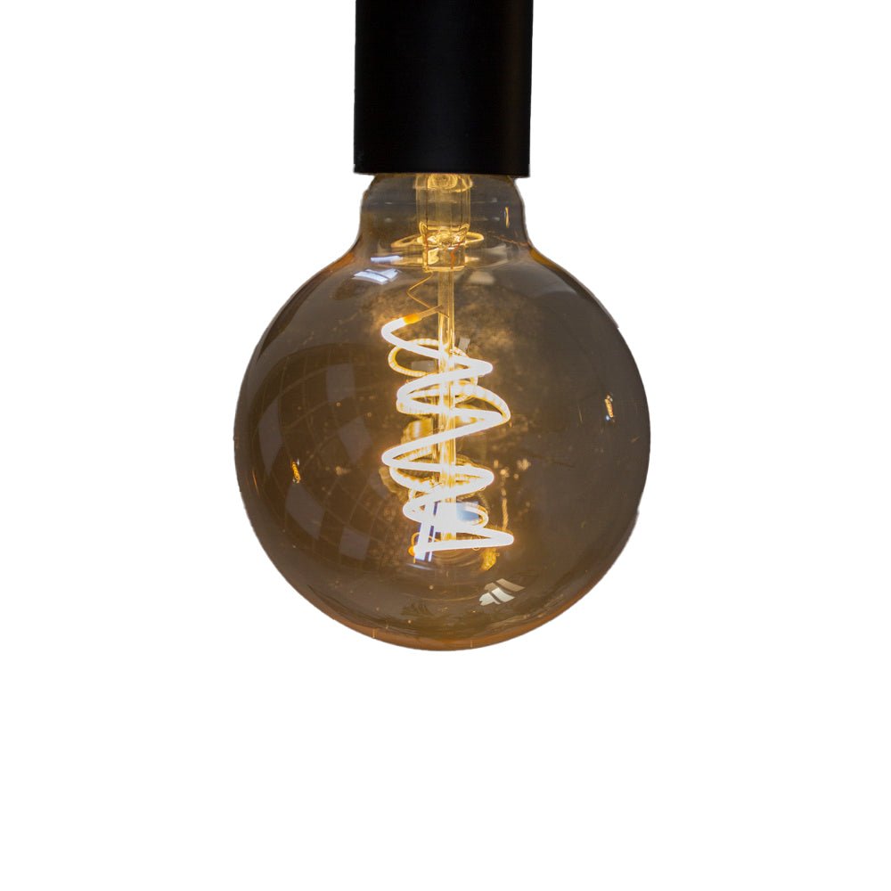 Lichtbronnen - Lichtbron Led Filament bol Ø9,5 amberkleurig - Dimehouse