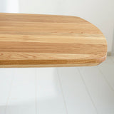 Eettafels - Eettafel Mikkel Eikenhout Deens Ovaal Matrix Frame Klein - Dimehouse