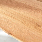 Eettafels - Eettafel Odin eikenhout ovaal matrix frame klein - Dimehouse