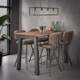 Tavolo da bar Aberdeen DH Interior Acacia LxWxH 153x88x8 Legno di acacia Foto atmosferica in situazione