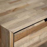 Comodino Cloë DH Interior Weathered LxLxH 50x40x19 Teak Atmosfera foto dettaglio
