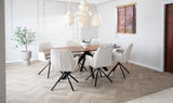 Tavolo da pranzo Parigi Dimehouse Marrone LxPxH 225x105x8 Legno di acacia Foto atmosferica in situazione