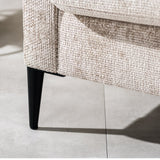 Poltrona Flora DH Interno Tessuto Beige Atmosferica dettaglio della foto