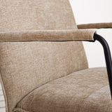Poltroncina Hailey in ciniglia Dimehouse Beige LxWxH 66x64x37 Tessuto Dettaglio fotografico atmosferico