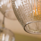 Lampada a sospensione Anna DH Interior Diamond LxLxH 130x47x29 Vetro Foto d'atmosfera campione colore