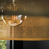 Lampada a sospensione Danique DH Interior Bronzo LxLxH 101x101x34 Bronzo Atmosferica foto dettaglio