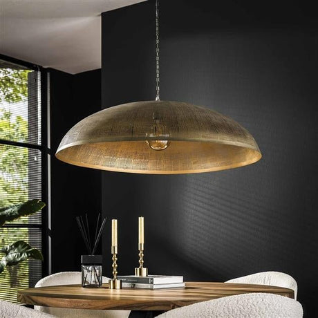 Lampada a sospensione Danique DH Interior Bronzo LxLxH 101x101x34 Bronzo Foto ambientale vista diagonale frontale