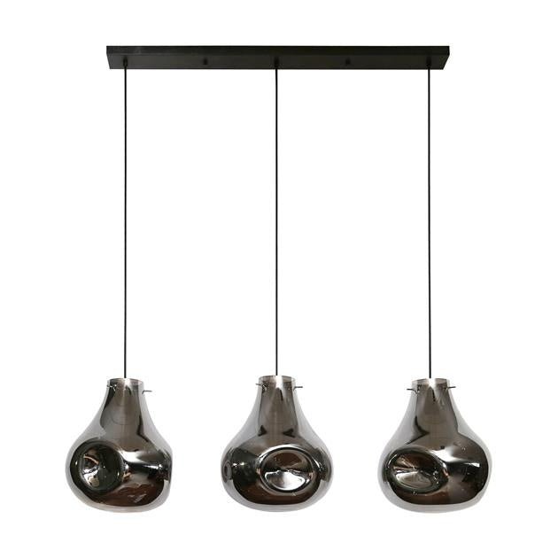 Lampada a sospensione Denissia DH Interior Nero LxLxH 106x47x39 Metallo Bianco foto vista laterale
