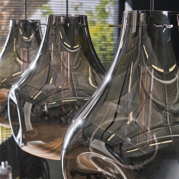 Lampada a sospensione Denissia DH Interior Nero LxLxH 106x47x39 Metallo Atmosfera foto dettaglio