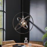 Lampada a sospensione Diana DH Interior Nero LxLxH 67x67x17 Metallo Foto atmosferica vista frontale diagonale