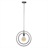 Lampada a sospensione Otan DH Interior Antracite LxLxH 46x46x10 Metallo Bianco foto vista frontale