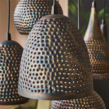 Lampada a sospensione Kristin DH Interior Marrone LxLxH 91x45x36 Marrone nero Atmosfera foto dettaglio