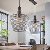 Lampada a sospensione Luki DH Interior Rame LxLxH 95x49x45 Metallo Foto atmosferica in situazione