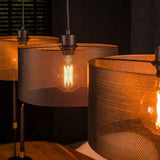 Lampada a sospensione Jeff DH Interior Nero LxLxH 103x39x19 Metallo Atmosfera foto dettaglio