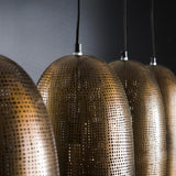 Lampada a sospensione Rama DH Interior Bronzo LxLxH 125x51x22 Bronzo Atmosferica foto dettaglio