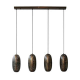 Lampada a sospensione Rama DH Interior Bronzo LxLxH 125x51x22 Bronzo Foto bianca vista frontale