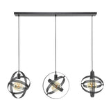 Lampada a sospensione Yaya DH Interior Nero LxLxH 112x43x17 Metallo Bianco foto vista frontale