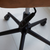 Sedia da ufficio Novan Dimehouse Cognac LxPxH 72x63x58 Tessuto Foto di dettaglio atmosferico