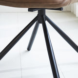 Sedia per sala da pranzo Novan Microfibra Dimehouse Taupe LxWxH 71x64x56 Tessuto Foto atmosferica in situazione