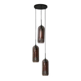 Lampada a sospensione Amy DH Interior Nero LxLxH 81x63x24 Metallo Bianco foto vista frontale