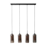 Lampada a sospensione Amy DH Interior Nero LxLxH 107x69x23 Metallo Bianco foto vista frontale