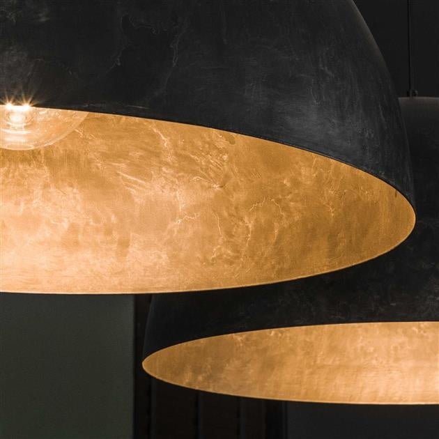 Lampada a sospensione Dacia DH Interior Carbone LxLxH 128x67x38 Metal Atmosphere foto dettaglio