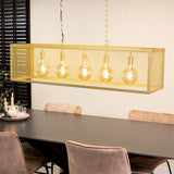 Lampada a sospensione Duncan Dimehouse Oro LxPxH 125x41x36 Metallo Foto atmosferica vista frontale diagonale