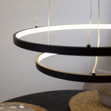 Lampada a sospensione Elaine Nera Dimehouse Nero LxPxH 56x56x12 Metallo Atmosferico dettaglio fotografico