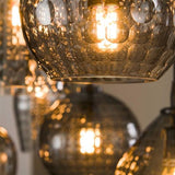 Lampada a sospensione Gaby DH Interior Grigio LxLxH 124x38x18 Vetro Atmosferica foto dettaglio