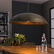 Lampada a sospensione Lasse DH Interior Bronzo LxLxH 95x95x33 Bronzo Foto ambientale vista diagonale frontale