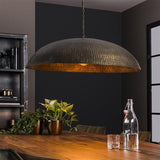 Lampada a sospensione Lasse DH Interior Bronzo LxLxH 95x95x33 Bronzo Foto ambientale vista diagonale frontale