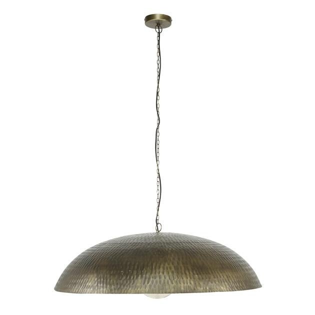 Lampada a sospensione Lasse DH Interior Bronzo LxLxH 95x95x33 Bronzo Foto vista frontale bianca