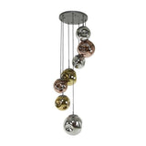 Lampada a sospensione Ada DH Interior Silver LxLxH 71x60x57 Silver Foto bianca vista frontale