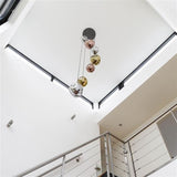 Lampada a sospensione Ada DH Interior Silver LxLxH 71x60x57 Silver Foto ambientale in situazione