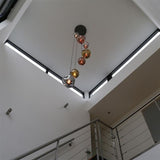 Lampada a sospensione Ada DH Interior Silver LxLxH 71x60x57 Silver Foto ambientale in situazione