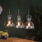 Lampada a sospensione Marie DH Interior Silver LxWxH 98x47x34 Silver Foto atmosferica vista frontale diagonale
