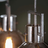 Lampada a sospensione Marie DH Interior Silver LxLxH 98x47x34 Silver Dettaglio foto ambientale