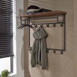 Appendiabiti Daya DH Interior Saja LxLxH 106x87x37 Saja legno Foto atmosferica vista frontale diagonale