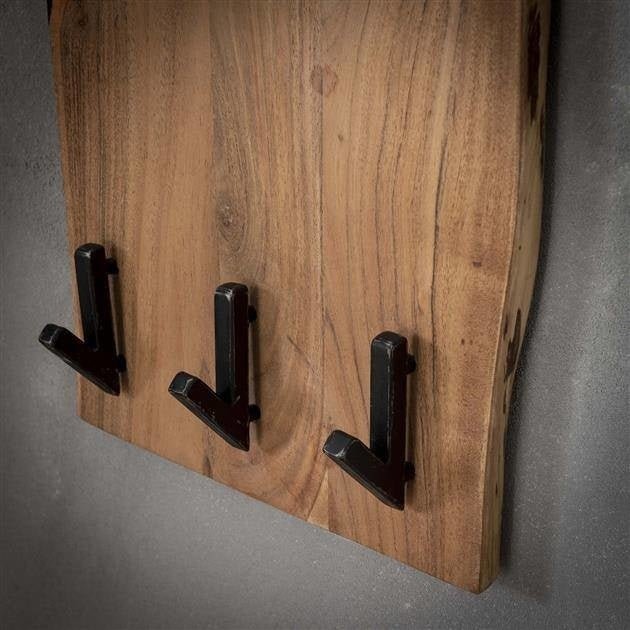 Appendiabiti Levi DH Interior Acacia LxLxH 110x36x27 Legno di acacia Atmosferica foto dettaglio