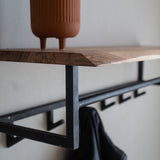 Appendiabiti Niels DH Interior Acacia LxLxH 102x37x30 Legno di acacia Atmosferica foto dettaglio