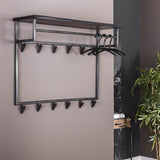 Appendiabiti Yme DH Interior Acacia LxPxH 92x84x50 Legno di acacia Foto atmosferica vista frontale diagonale