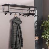 Appendiabiti Yme DH Interior Acacia LxPxH 103x37x30 Legno di acacia Foto atmosferica vista frontale diagonale