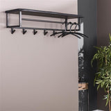 Appendiabiti Yme DH Interior Acacia LxPxH 103x37x30 Legno di acacia Foto atmosferica vista frontale diagonale