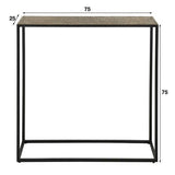 Toeletta Lizzy DH Interior Bronzo LxLxH 82x80x30 Bronzo Bianco Indicazione dimensione foto