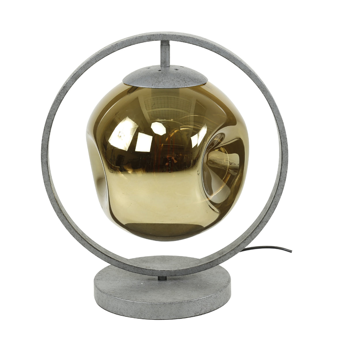 Lampada da tavolo Ada DH Interior Silver LxLxH 45x41x32 Silver Foto bianca vista frontale