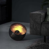 Lampada da tavolo Basel DH Interior Nero LxLxH 52x51x51 Nichel Foto atmosferica vista frontale diagonale