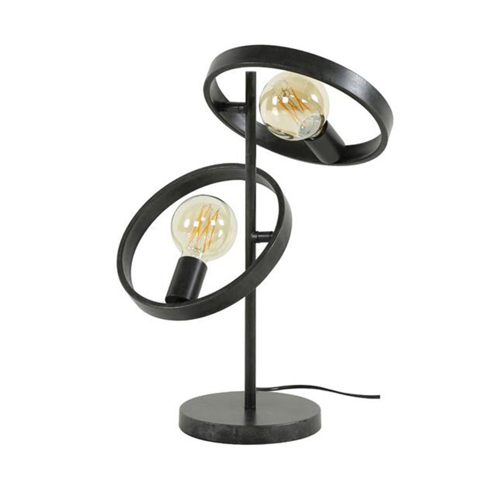 Lampada da tavolo Otan DH Interior Antracite LxLxH 55x44x28 Metallo Bianco foto vista frontale