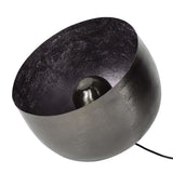 Lampada da tavolo Basel DH Interior Nero LxLxH 39x39x35 Nickel Bianco foto diagonale vista frontale